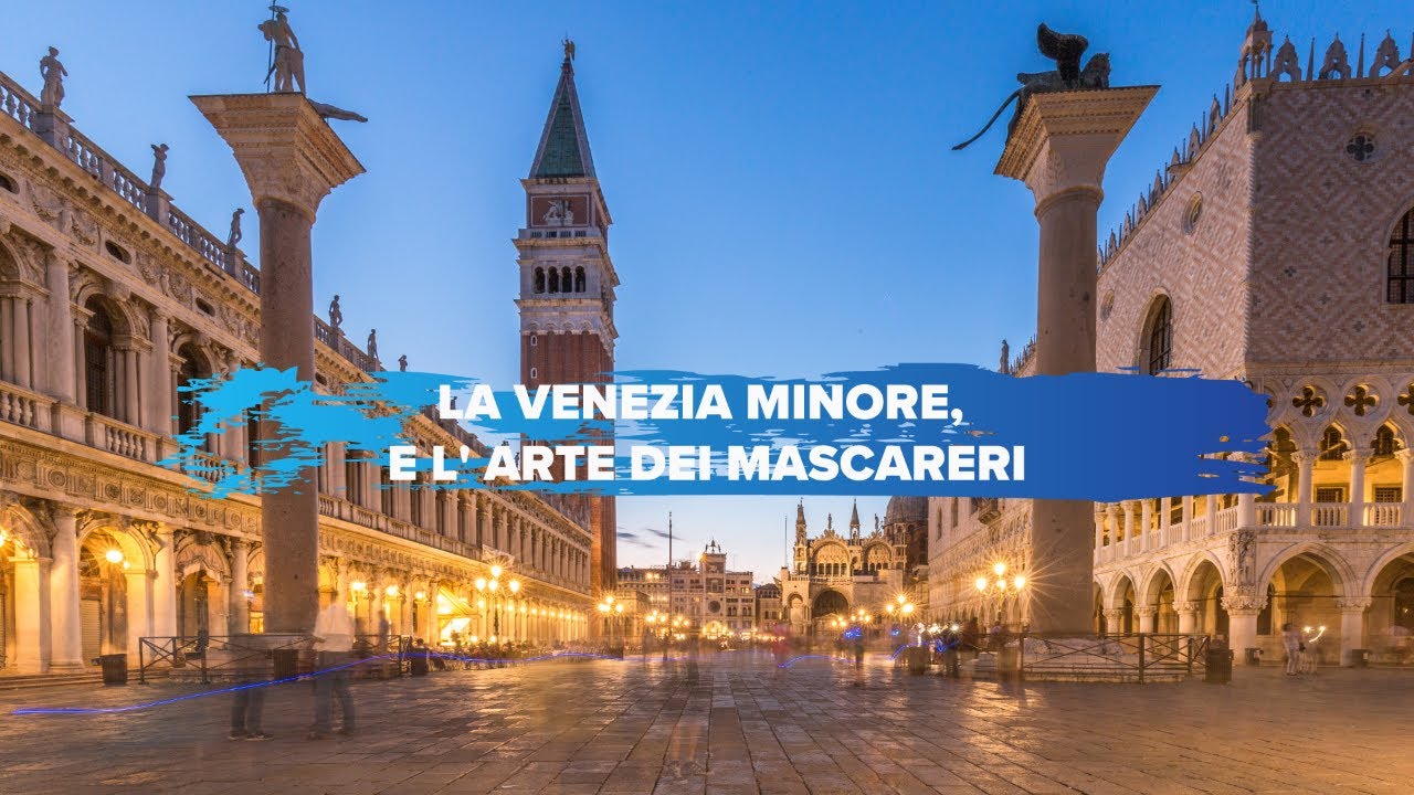 La Venezia minore, e l'arte dei mascareri