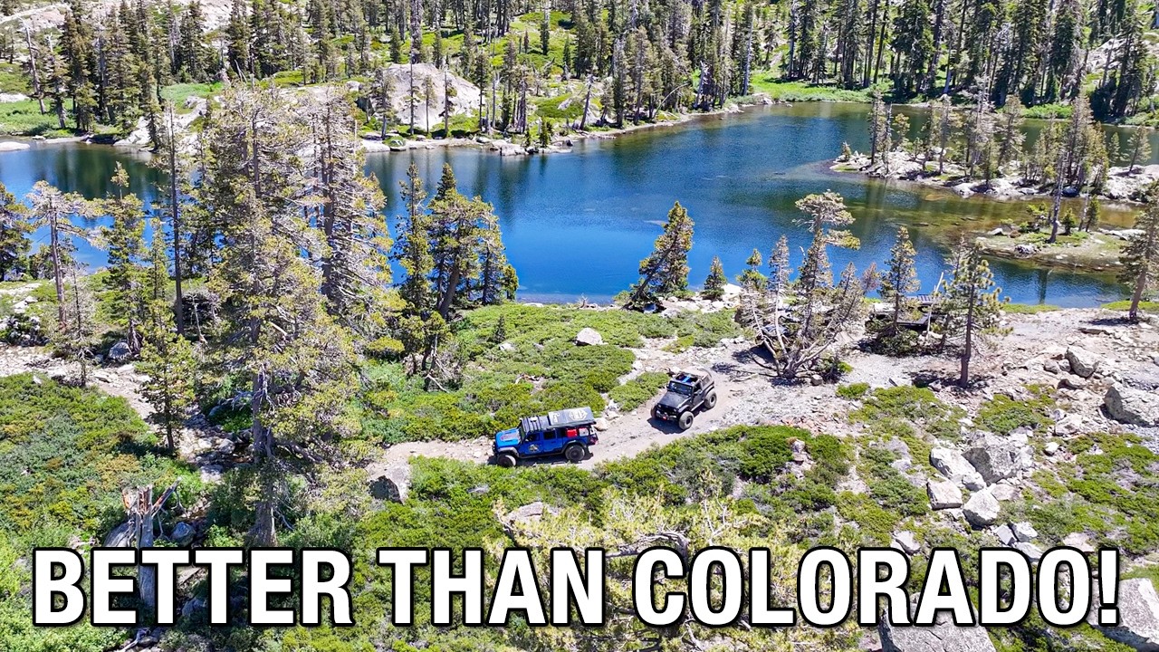 The Sierra Nevadas are Better than Colorado! Exploring Lake Basin Region in my Gladiator