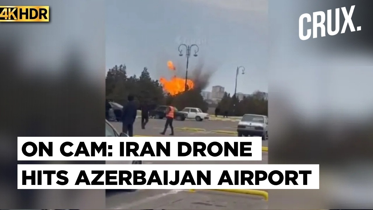Iranian Drone Hits Azerbaijan Airport, Angry Baku Says 