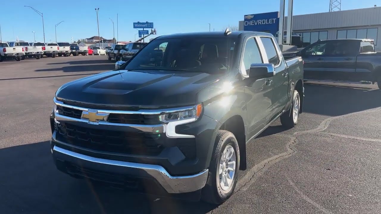 2025 Chevrolet Silverado 1500 LT - 5.3L V8 GAS - Cypress Gray - Miles 20,827 - Stock #: P2603