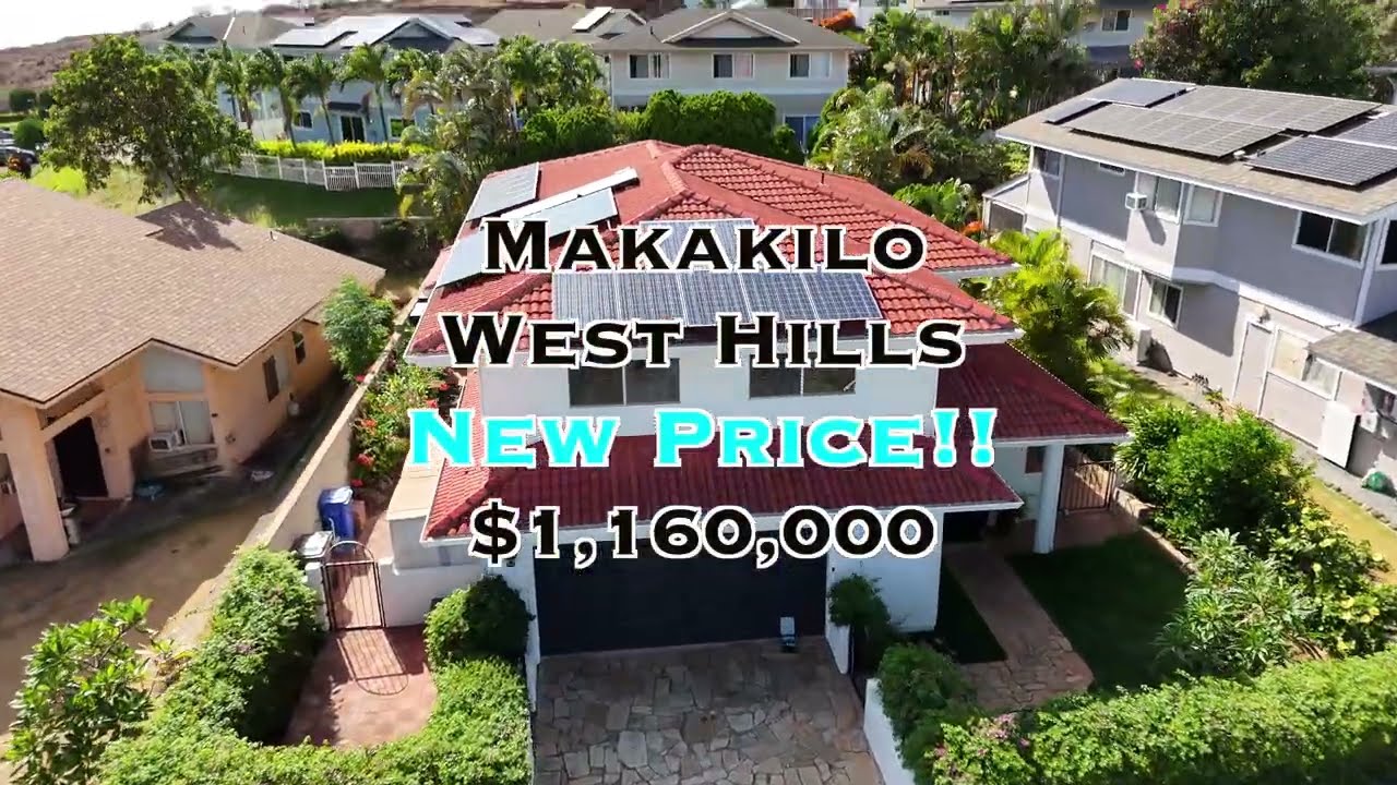 4K Makakilo Home Tour | Breezy Hawaii Living, Mountain Views & Spacious Two-Story Walkthrough 🌴✨