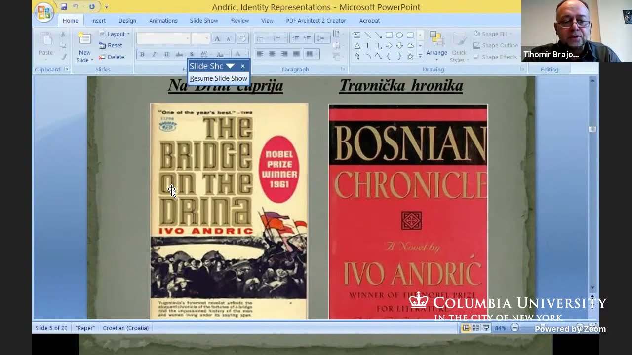 Identity Representation in the Novels of Ivo Andrić