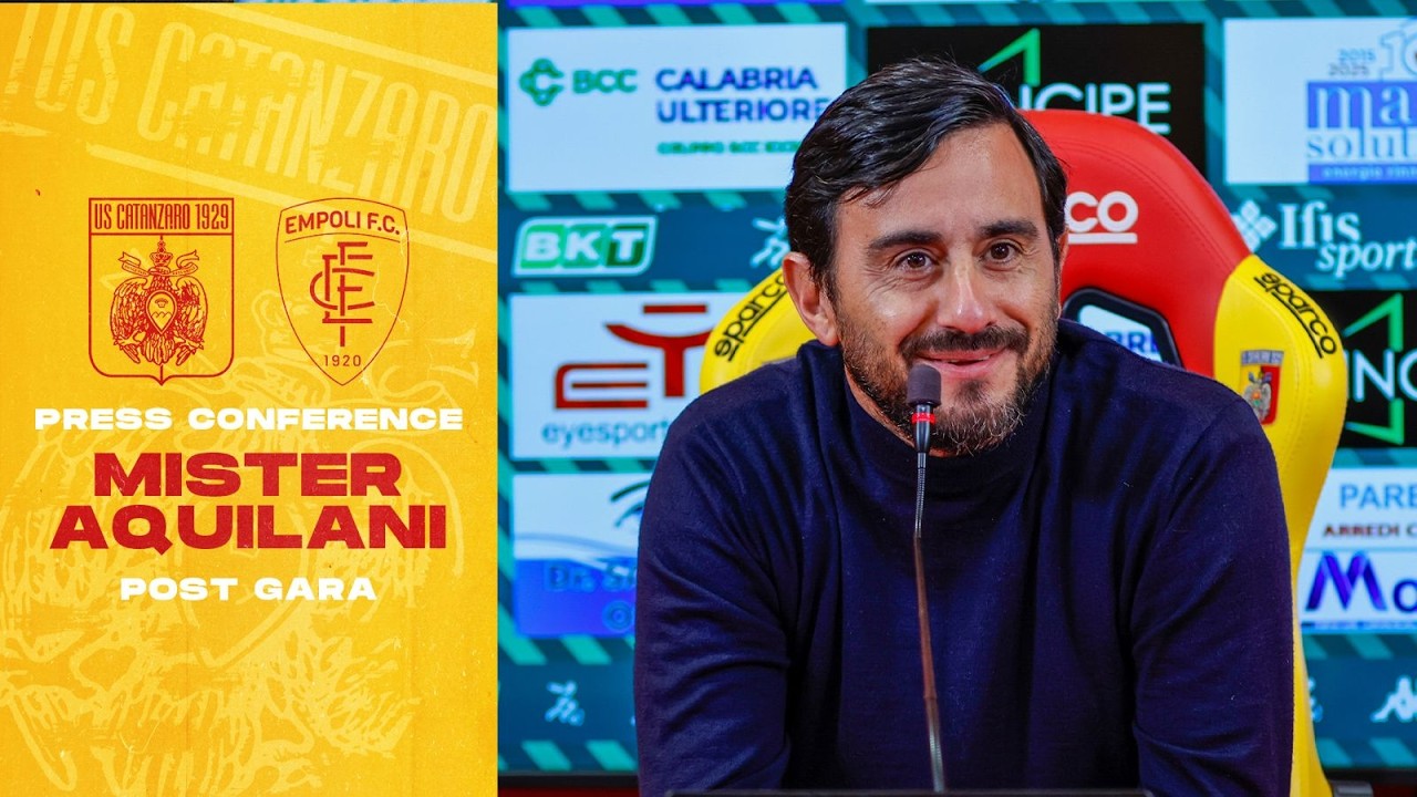 PRESS AREA | AQUILANI NEL DOPO GARA DI CATANZARO - EMPOLI