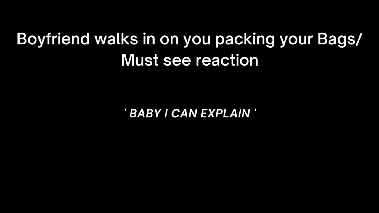[ASMR][Couple fights] M4F Boyfriend walks in on you packing your Bags, [Boyfriend role plays]