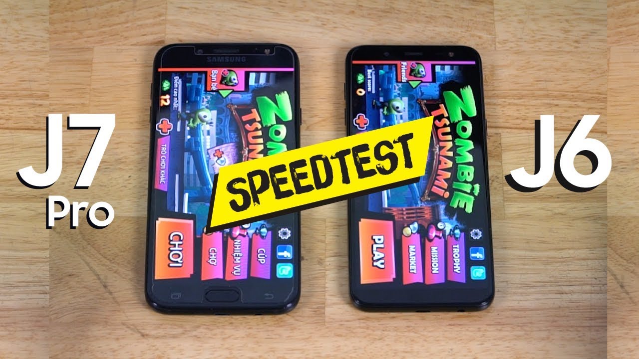 Speedtest Galaxy J6 và Galaxy J7 Pro: Chung cấu hình nhưng có cùng hiệu năng?