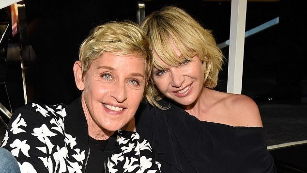 Ellen DeGeneres & Portia DeRossi attended #VMAs 2017