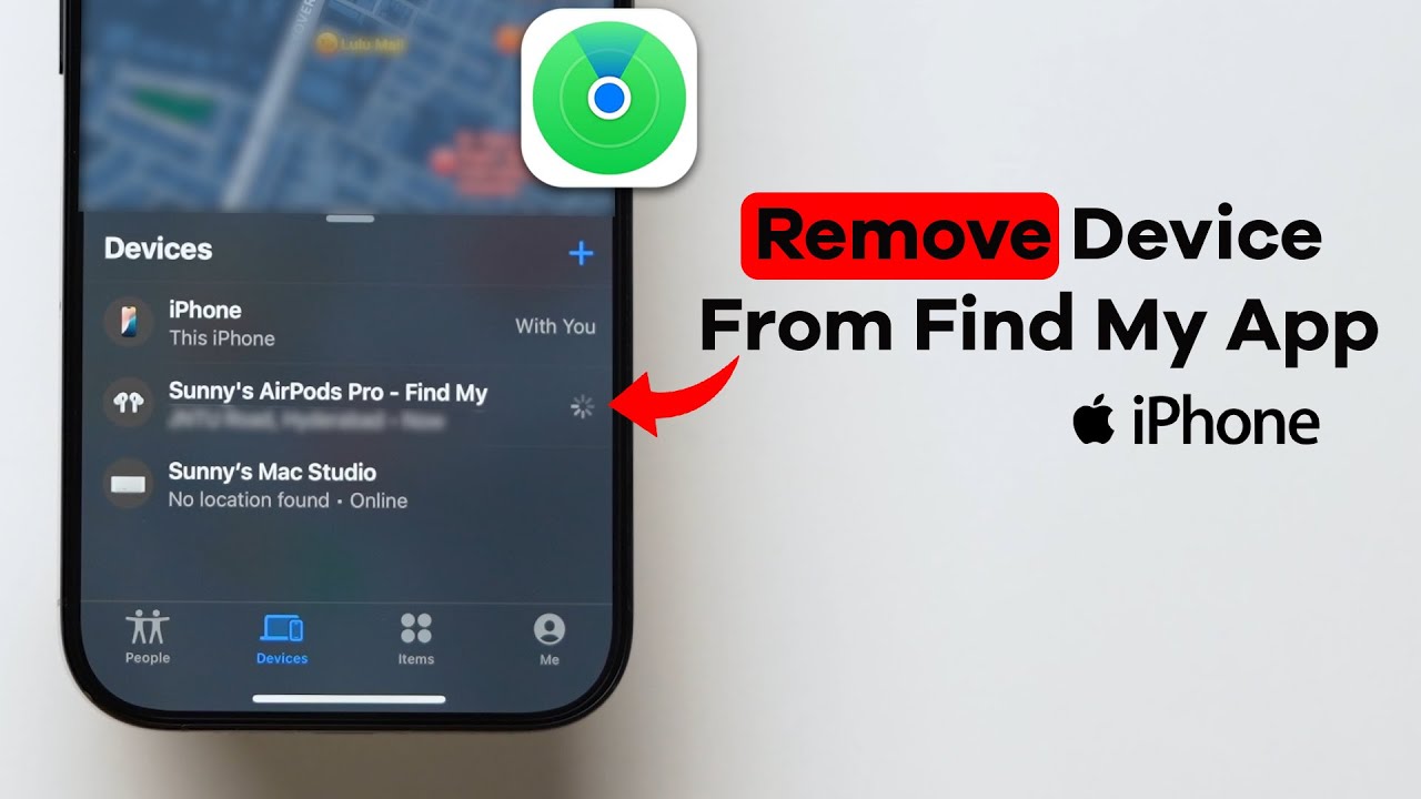 How to Remove a Device from Find My App?