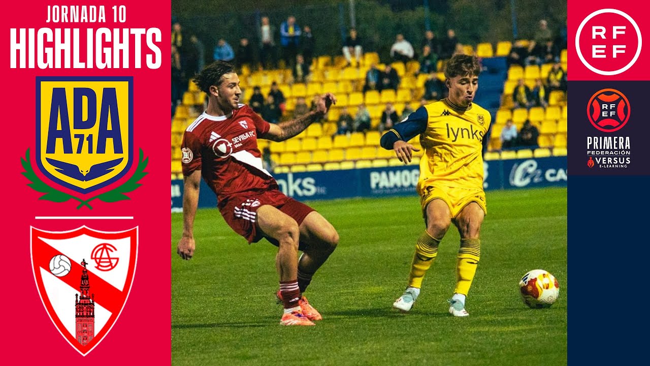 Resumen #PrimeraFederaci&oacute;n | AD Alcorc&oacute;n 0-0 Sevilla Atl&eacute;tico | Jornada 10 | Temporada 2025/2026