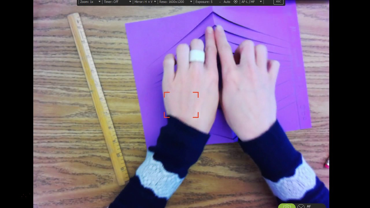 Op Art Cube Weaving