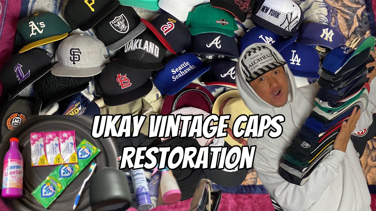 How to Restore Caps / Paano maghulma ng caps / Vintage Caps / Ukay Caps / Cap Restoration