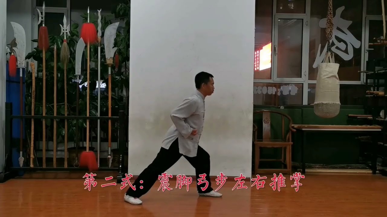 中国传统武术——少林八步连环拳0-3式教学视频