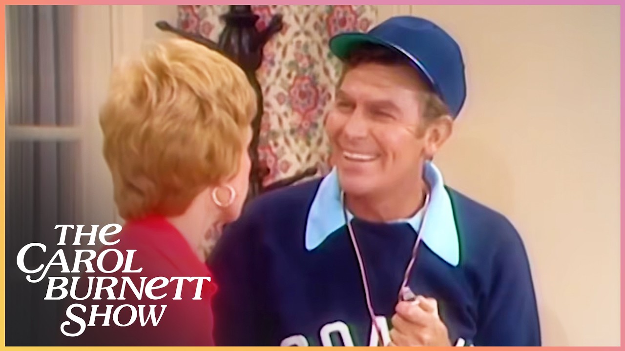 Coach Andy Griffith Can't Stop Bringing His Work Home | The Carol Burnett Show