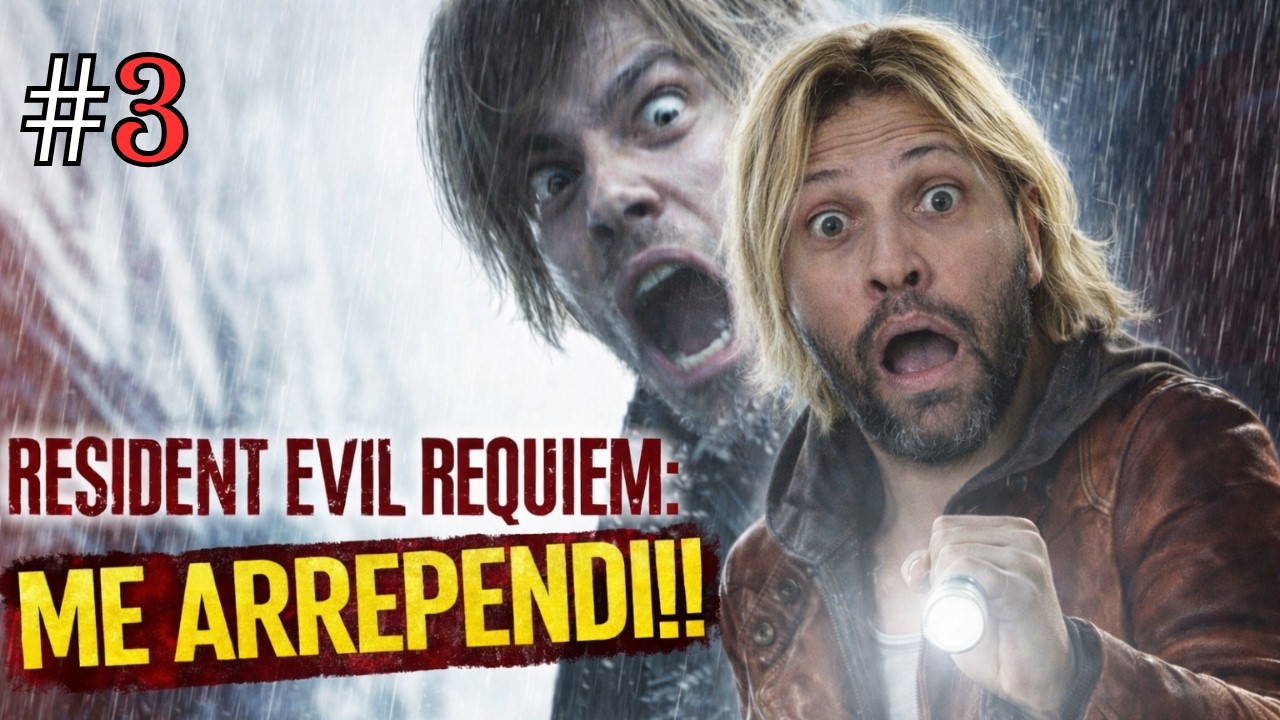 RESIDENT EVIL REQUIEM: Comecei a Série e Já Me Arrependi 😭💀 !comandos