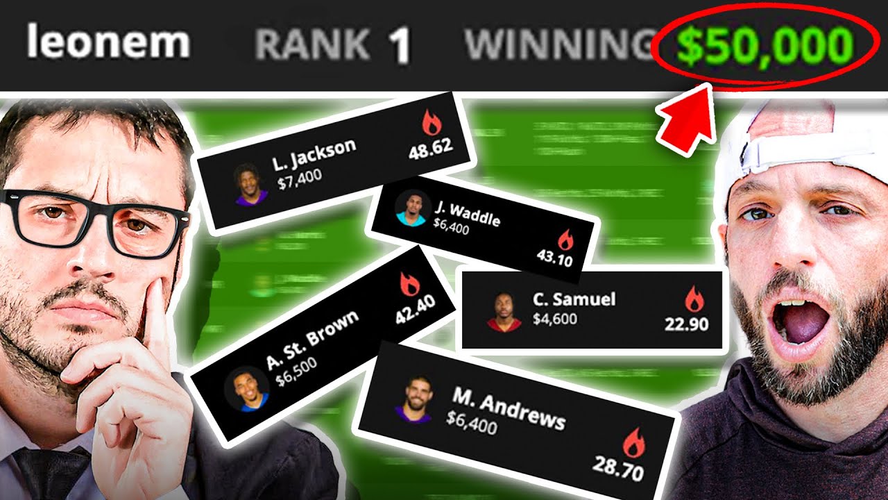How to Win NFL DFS Tournaments in 2025