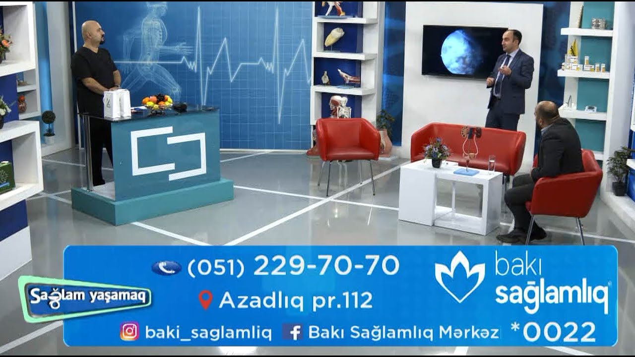 Uroloq-androloq Dr. Qardaşxan Mamedov və Dr. Niyaməddin Əliyev İTV-də 