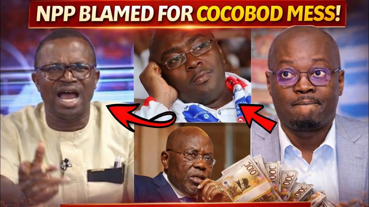 BIG EXPOSEÉ🔥😱 ERIC ADJEI BLAMES AKUFFO ADDO FAND NPP FOR MESSING COCOBOD, BAWUMIA INCOMPETENCE. 