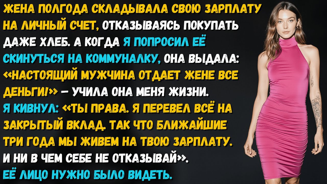 Моя жена решила сыграть со мной, но не знала правил. Я просто снес её жизнь как старый дом.