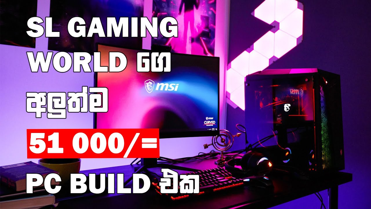 SL Gaming World's New Gaming PC Build Review Sinhala