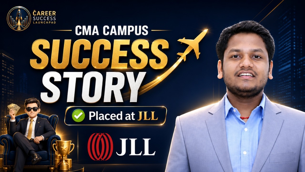 CMA Campus Placement 2024 | CMA Campus Success Story | CMA Abhinav Raj | BEST CMA CAMPUS MENTOR