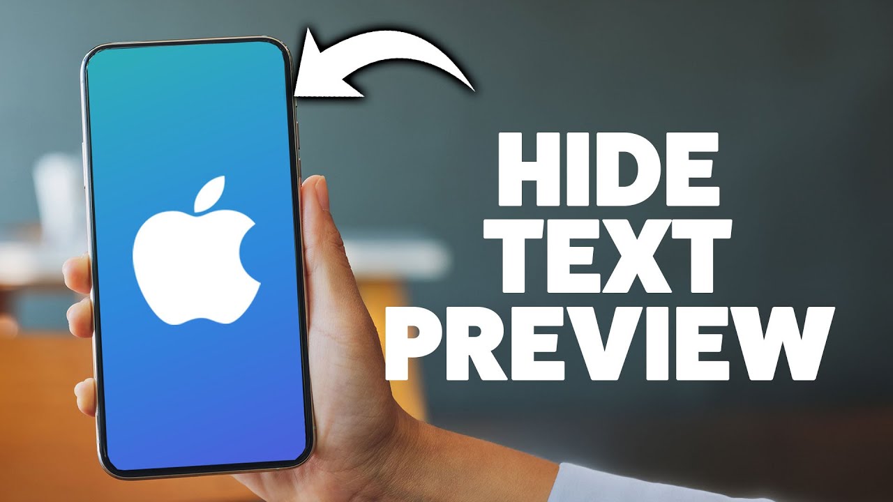 How To Turn Off Text Message Preview On iPhone 2026 (Step-By-Step Tutorial)