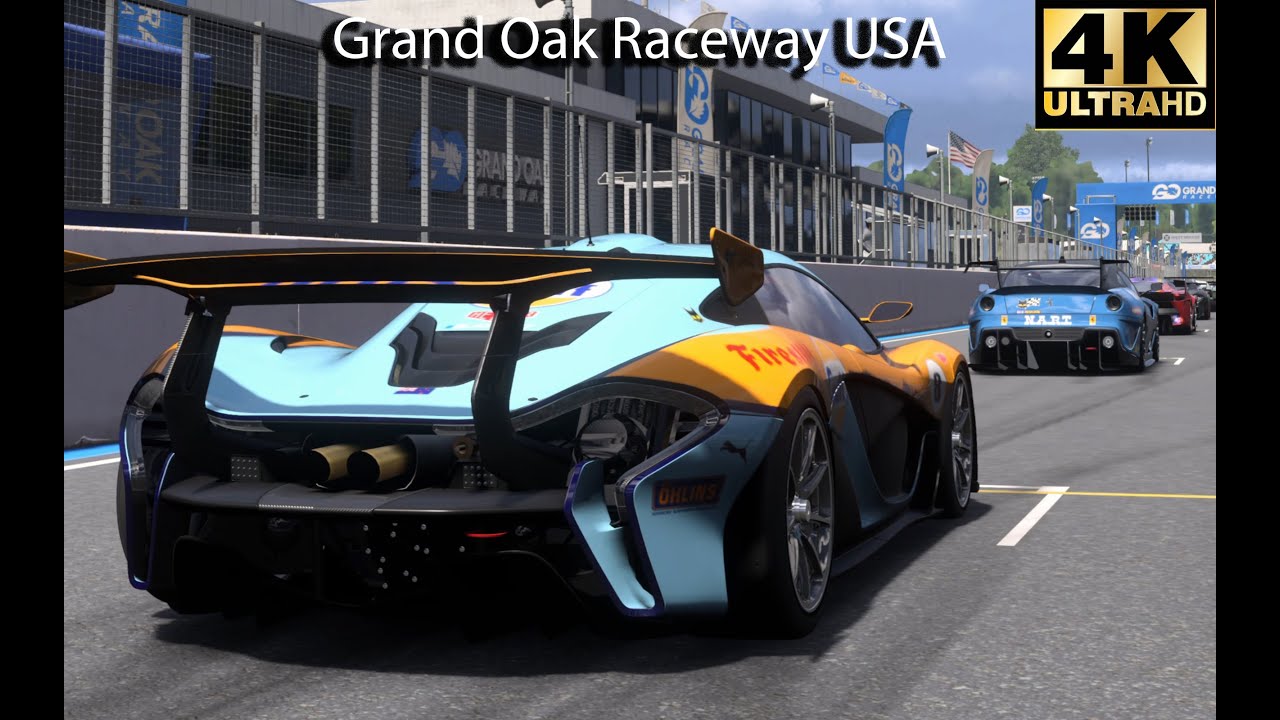 McLaren P1 GTR Podium Battle at Grand Oak Raceway USA | Forza Motorsport [4K60FPS | Hard Setting]