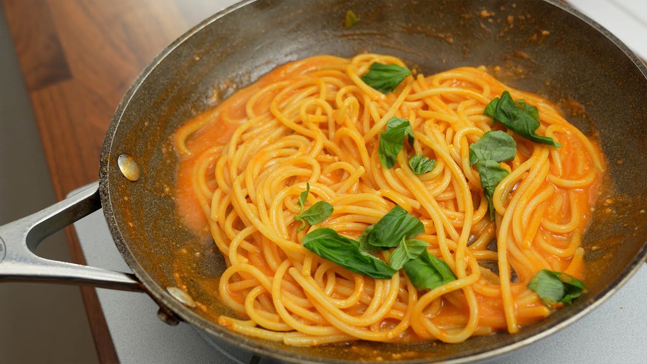 Will definitely repeat! Delicious tomato cream sauce pasta recipe