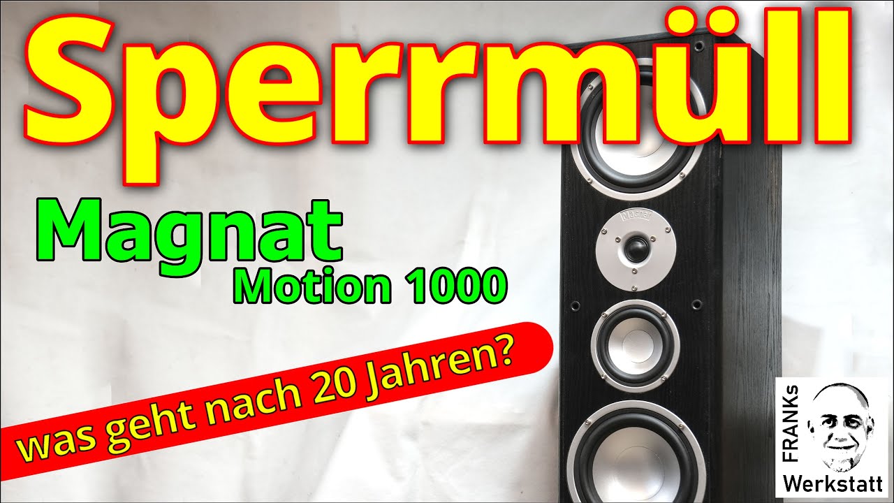EINFACH MAL MITNEHMEN DACHTE ICH | die Magnat Motion 1000, frisch vom Straßenrand | #lautsprecher