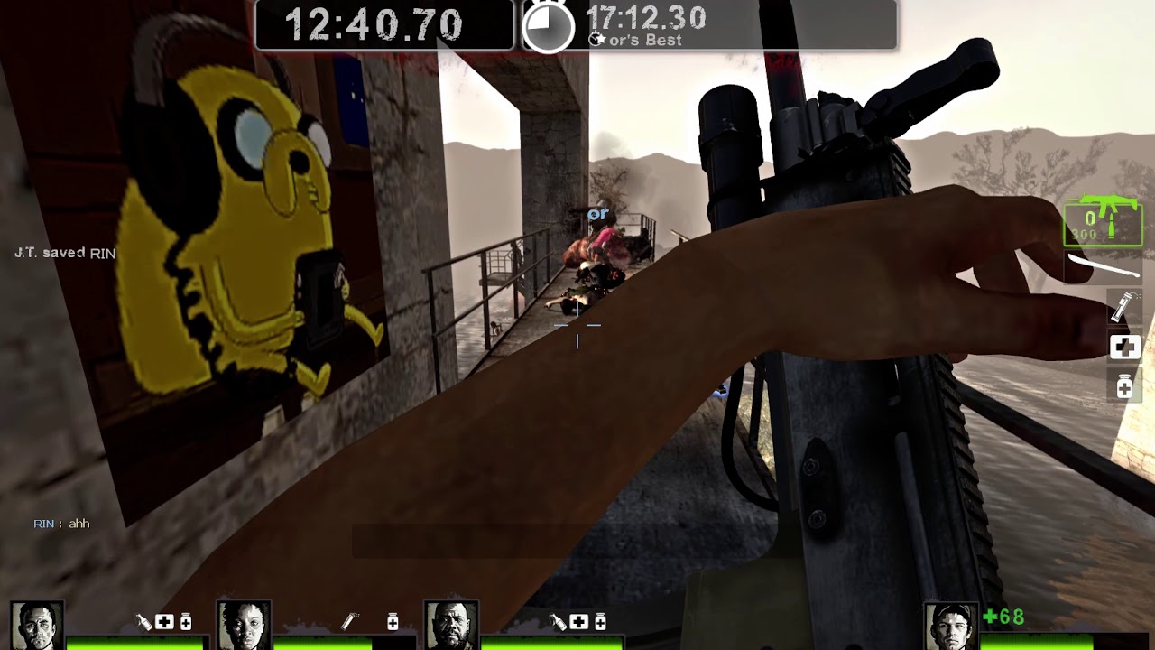LEFT 4 DEAD 2 SURVIVAL COLD STREAM JUNKYARD 27.19.33