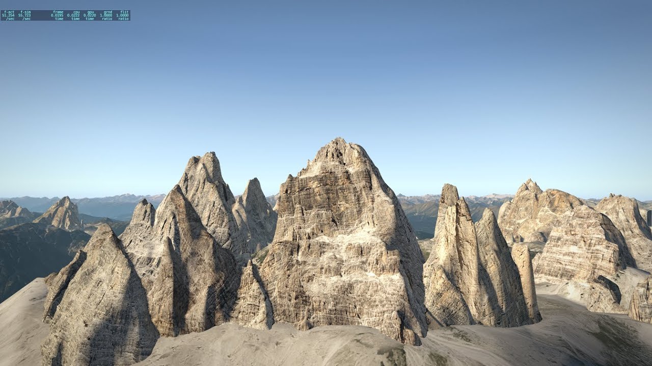 [X-plane 11.10] Dolomiti 3D by Frank Dainese