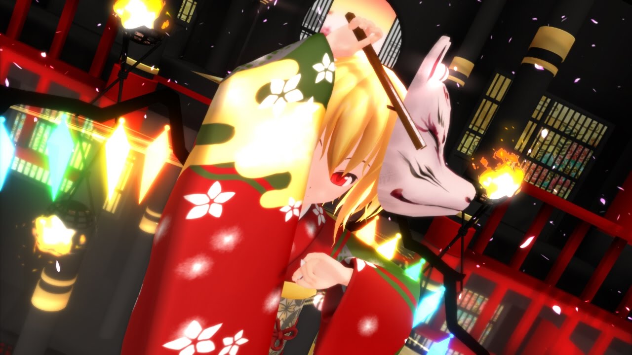 【東方MMD】トキヲ・ファンカ【フランドール・スカーレット】