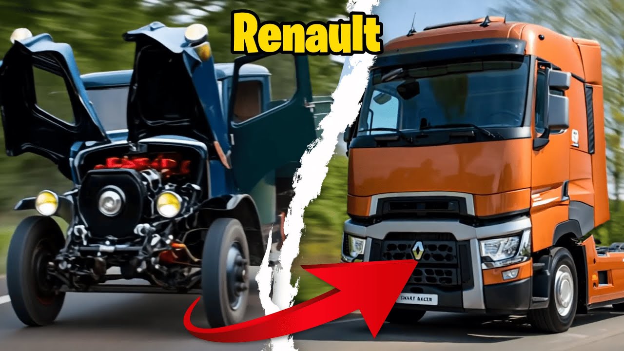 RENAULT TRUCKS IN MOTION | Evolution from 1930 to 2025