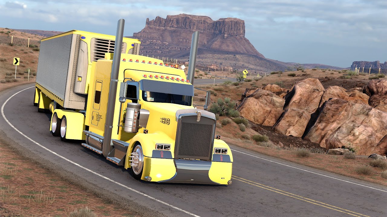 Kenworth W900 *Fruits Delivery* - American Truck Simulator