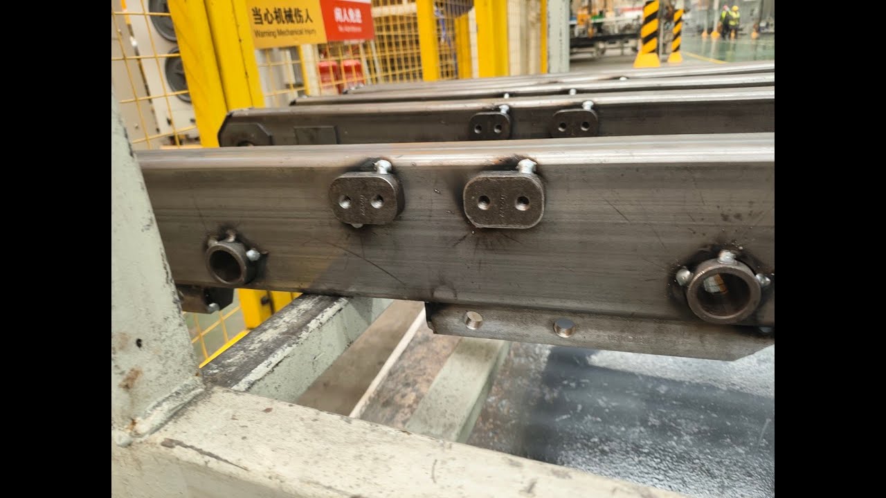 booshan welding with seam trakcing by yaskawa robot