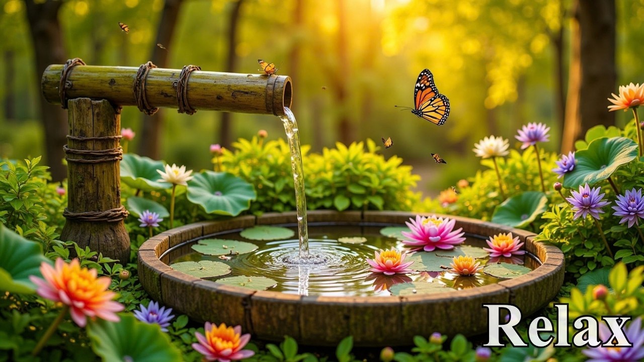 Relaxing Piano Music for Healing 🌿 Soothing Water Sounds, Emotional Balance & Peace
