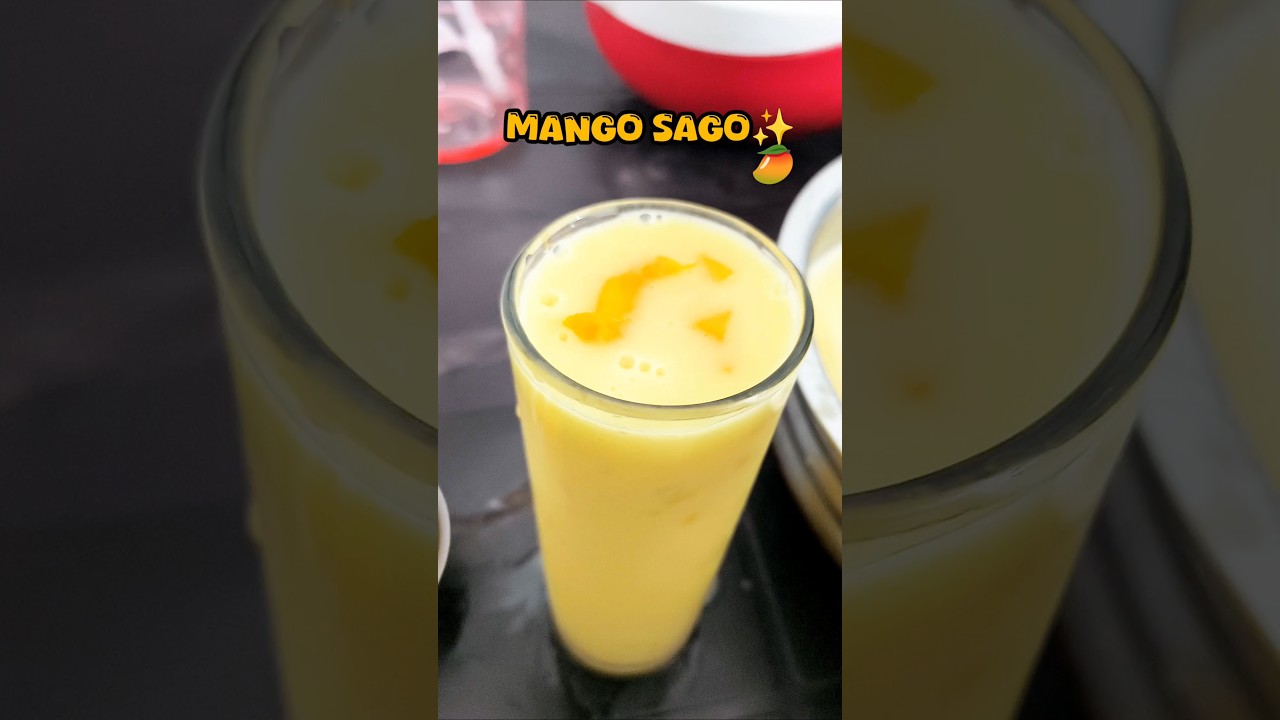 mango sago tried 👌✨#ramadan #mango #food #trending