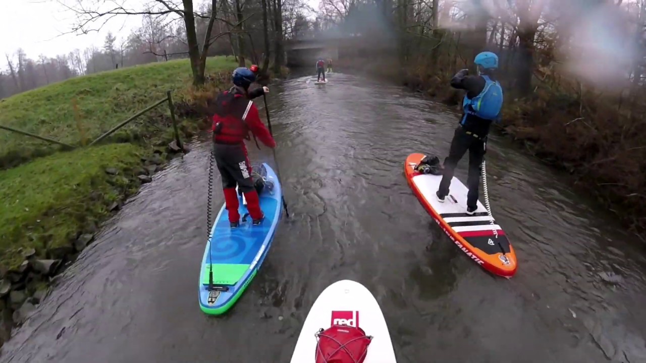 SUP-Tour auf der S&uuml;lz (Pegel Hoffnungsthal 83cm)