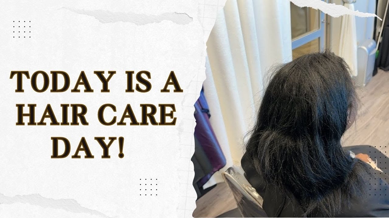 Today is a hair care day| Work with me