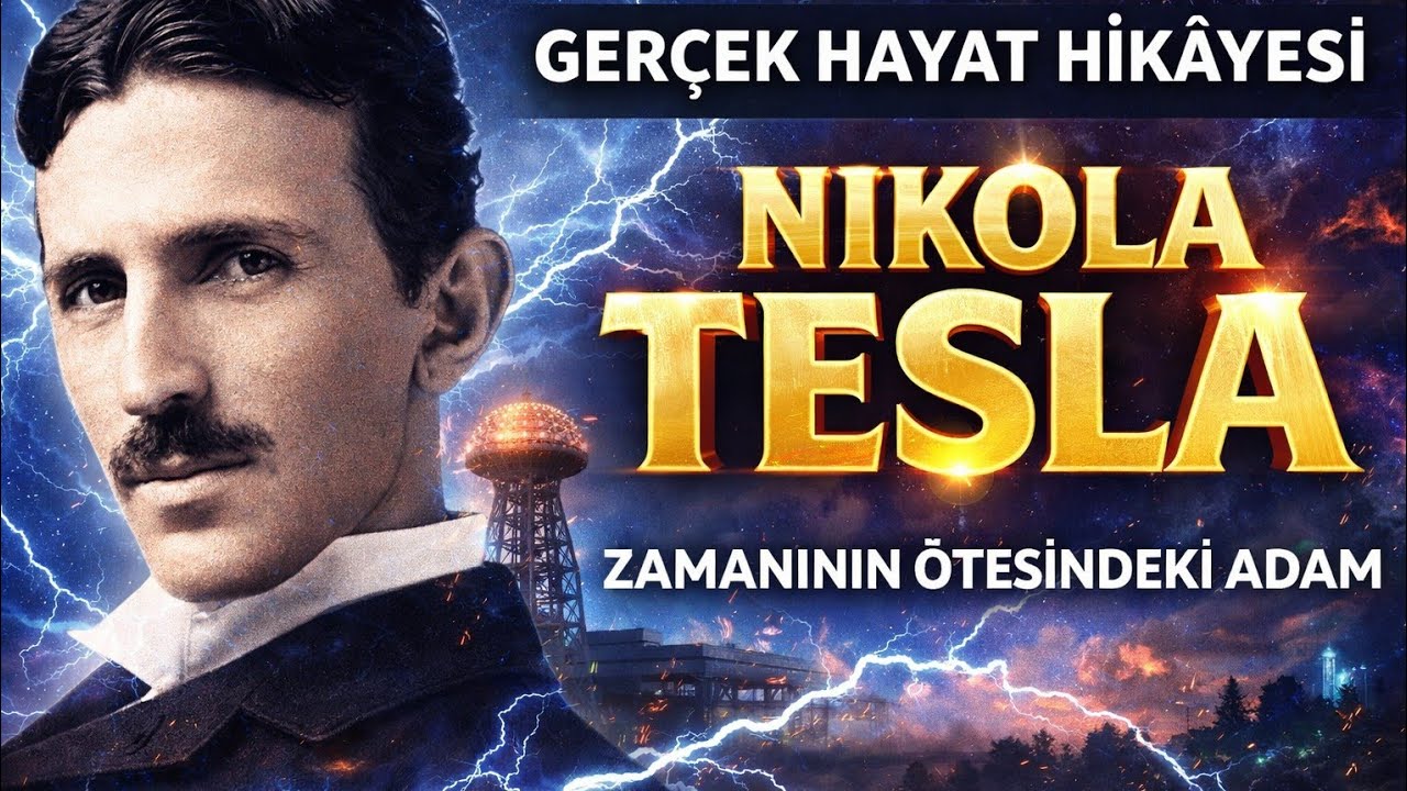Nikola Tesla | Zamanının Ötesindeki Adam – Gerçek Hayat Hikâyesi