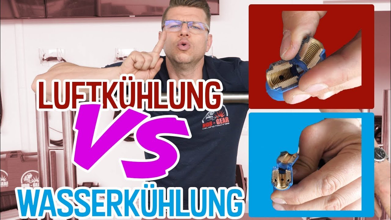 Wie funktioniert ein Wasserkühlmodul? | Gasgekühlt VS. Wassergekühlt schweißen.