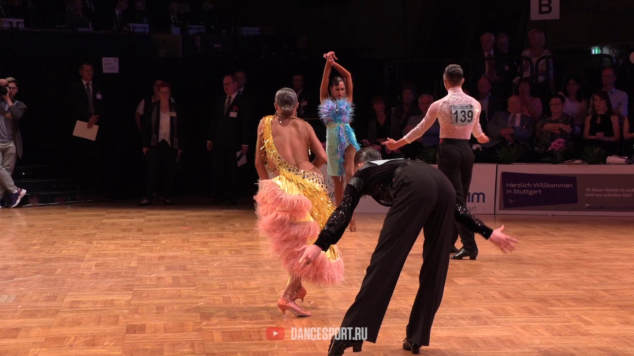 Artem Nasretdinov - Maria Barykina RUS | Rumba | WDSF Open Youth Latin | GOC 2019