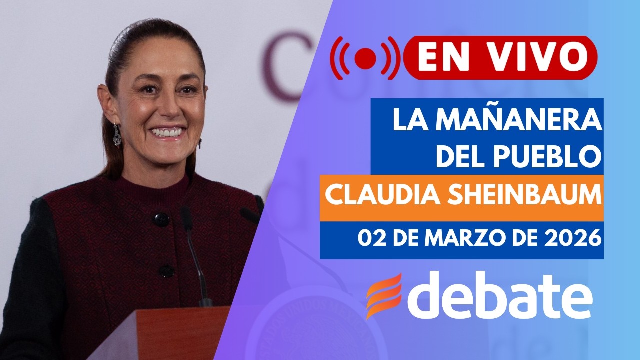 Conferencia de prensa matutina. Lunes 2 de marzo 2026 | Presidenta Claudia Sheinbaum