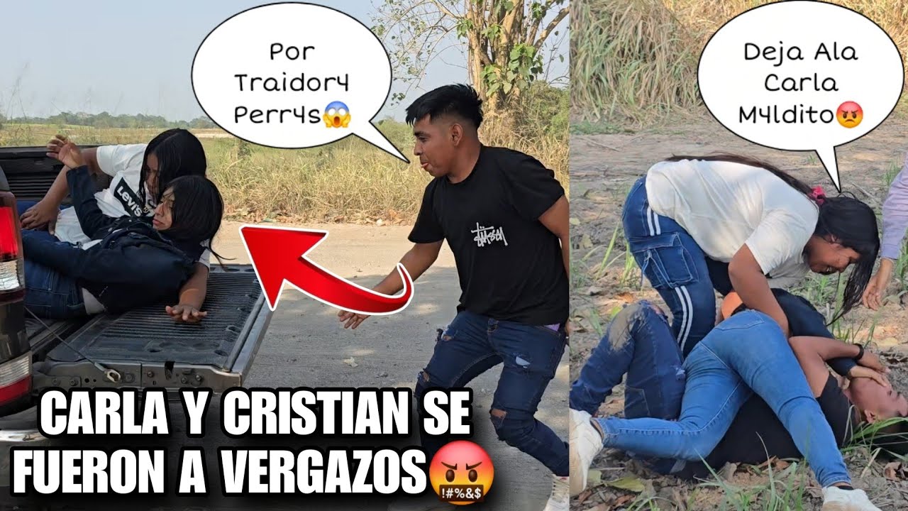 🔴URGENTE CRISTIAN Hizo Bajada A YOLA y A CARLA Del Carro Por Sus Maldit0s Celos🤬😱Vean Como Ca3ron🫢