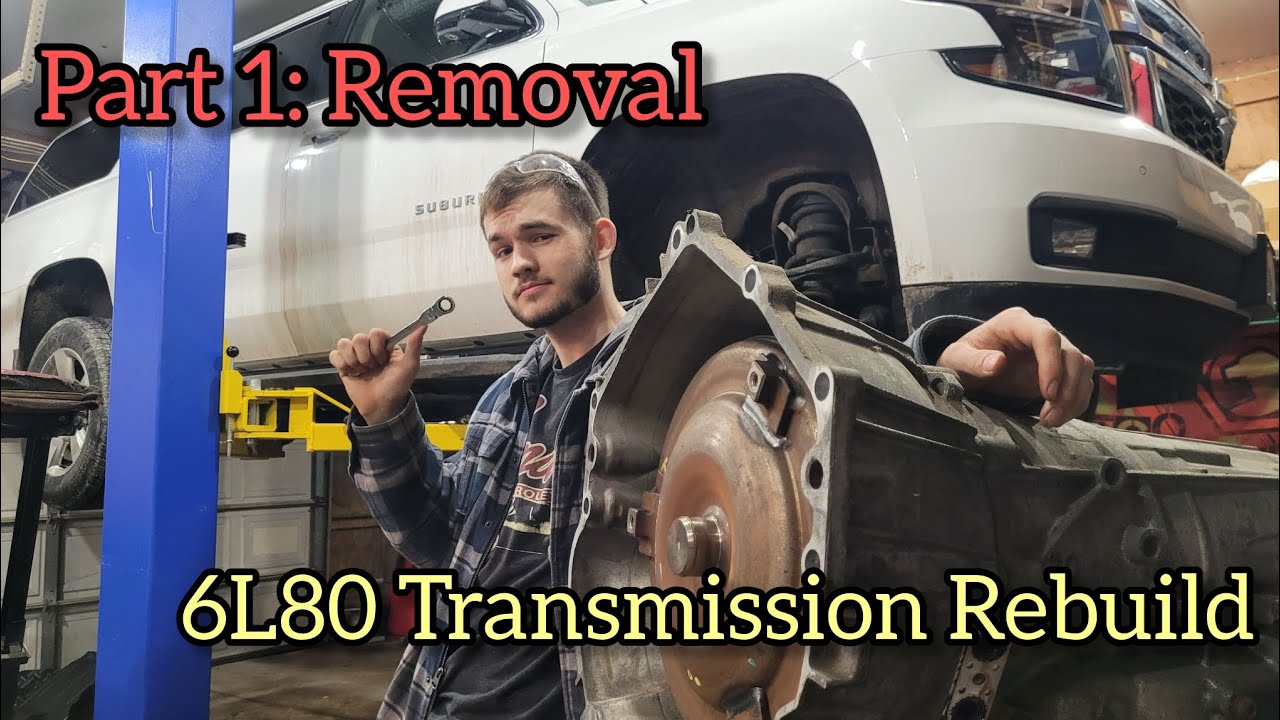 2018 Chevrolet Suburban Transmission Removal (6L80)