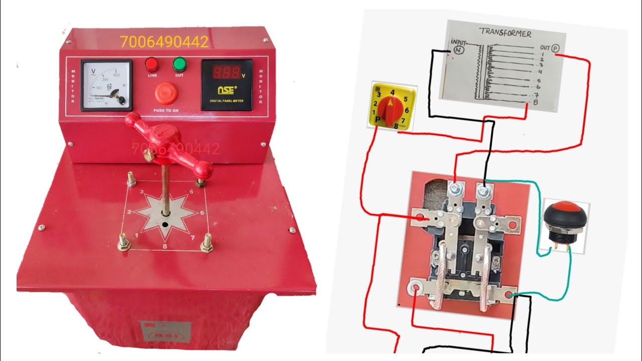 How to make 5kva manual stabilizar oil immersed#transformer
