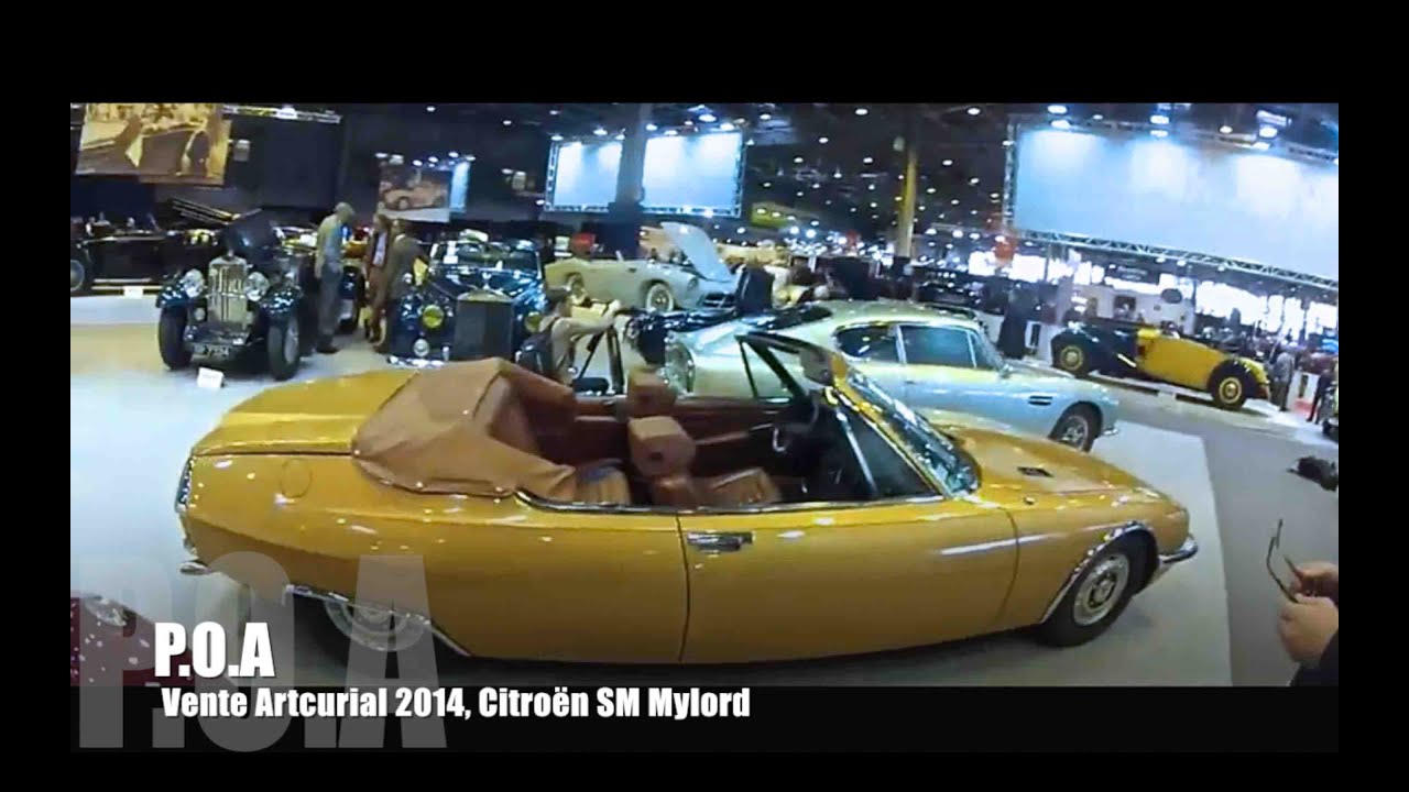 Retromobile 2014, Artcurial sale of the SM Mylord to the Delahaye 135 Coupe des Alpes