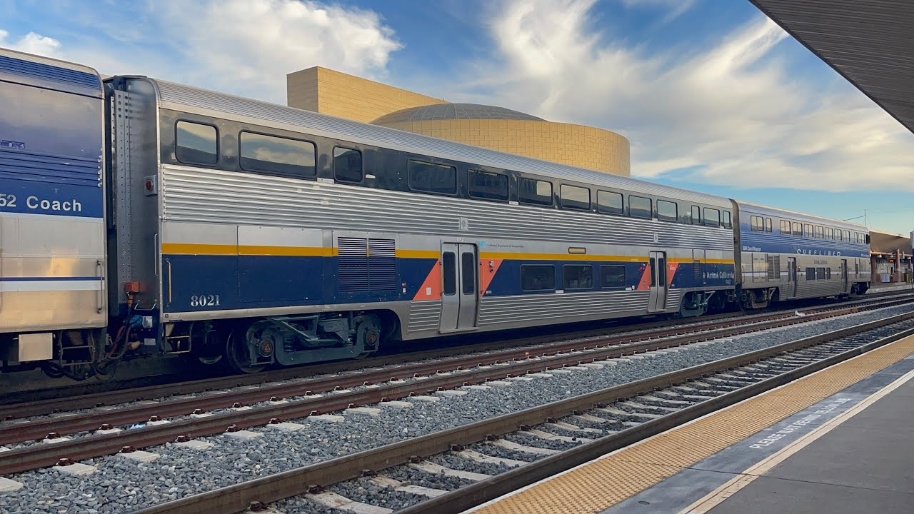 (P42DC / CA car) Amtrak - A584 at LA Union Station - 3/1/2026