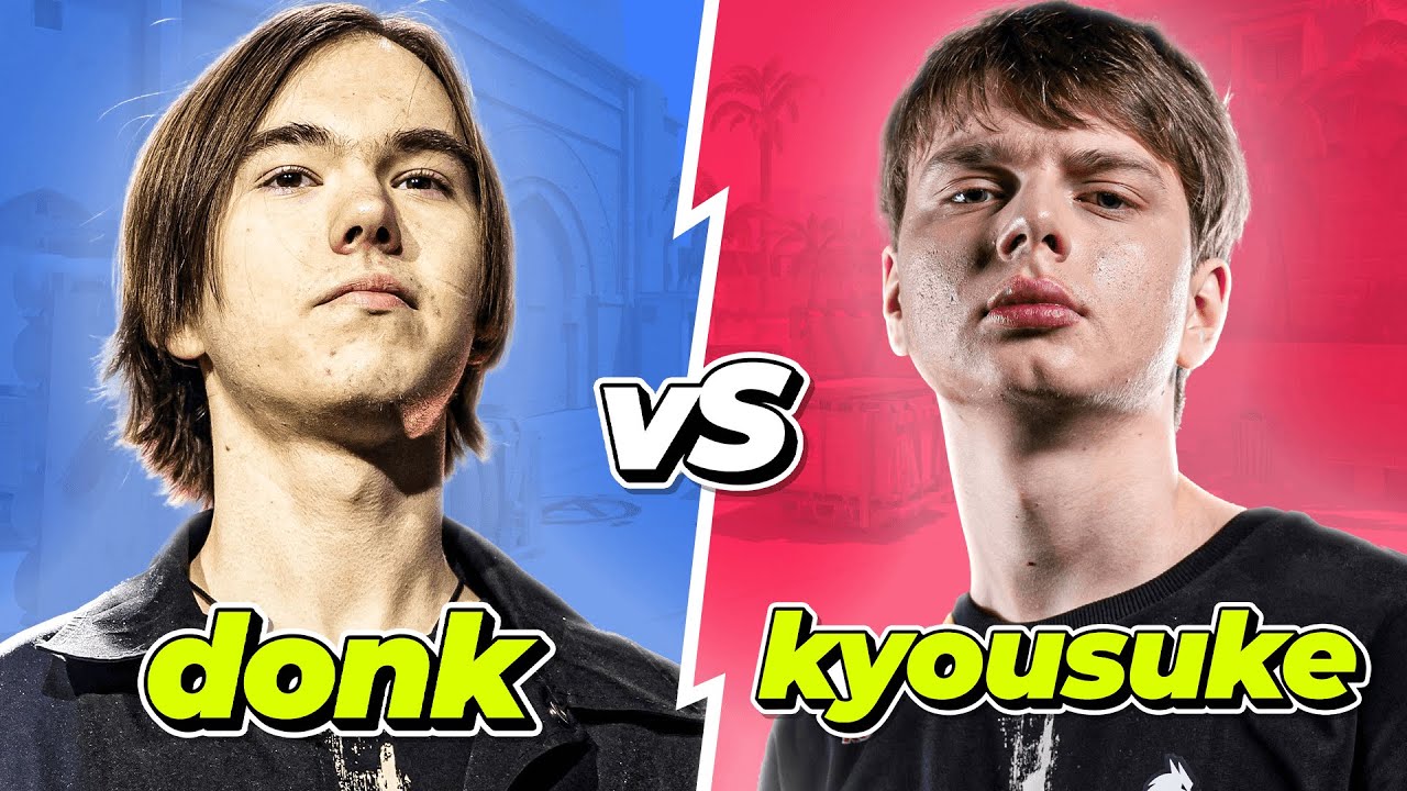 DONK vs KYOUSUKE with ALL POVs and Voice Comms - FACEIT (Mirage)