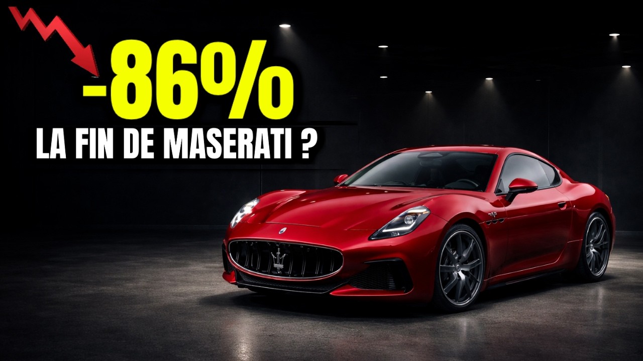 la CHUTE de MASERATI (-86%).. QUE S'EST IL PASSÉ ?