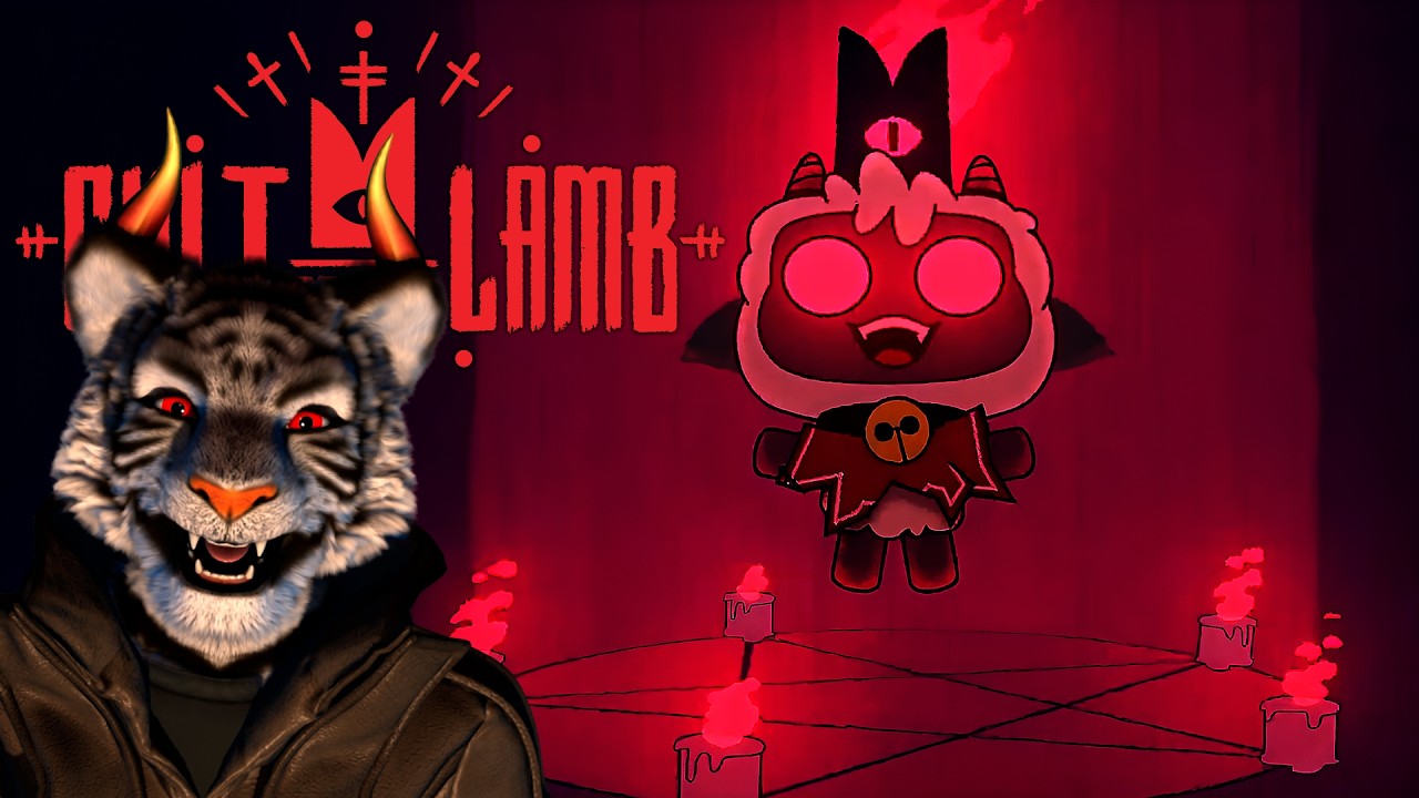 ВЕРБОВКА ЗРИТЕЛЕЙ, БИТВА С КАЛЛАМАРОМ И ОХОТА НА ПАУКА | CULT OF THE LAMB ► СТРИМ №3