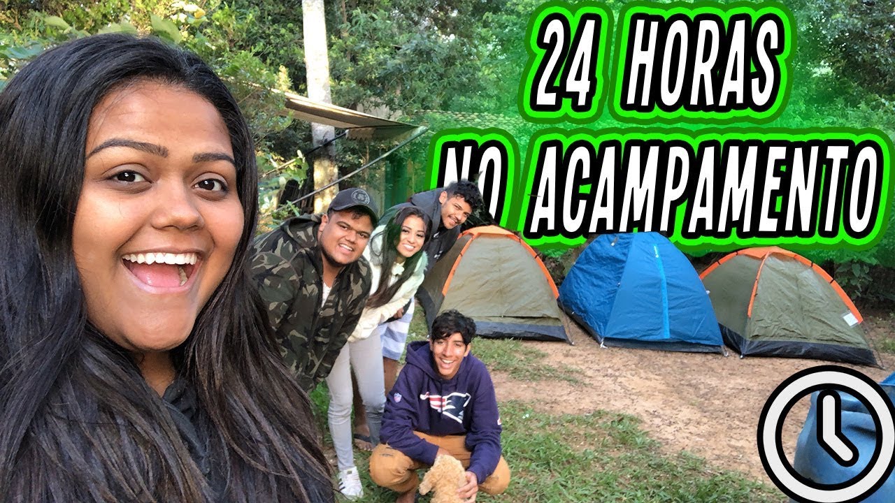 24 HORAS ACAMPADOS !!!